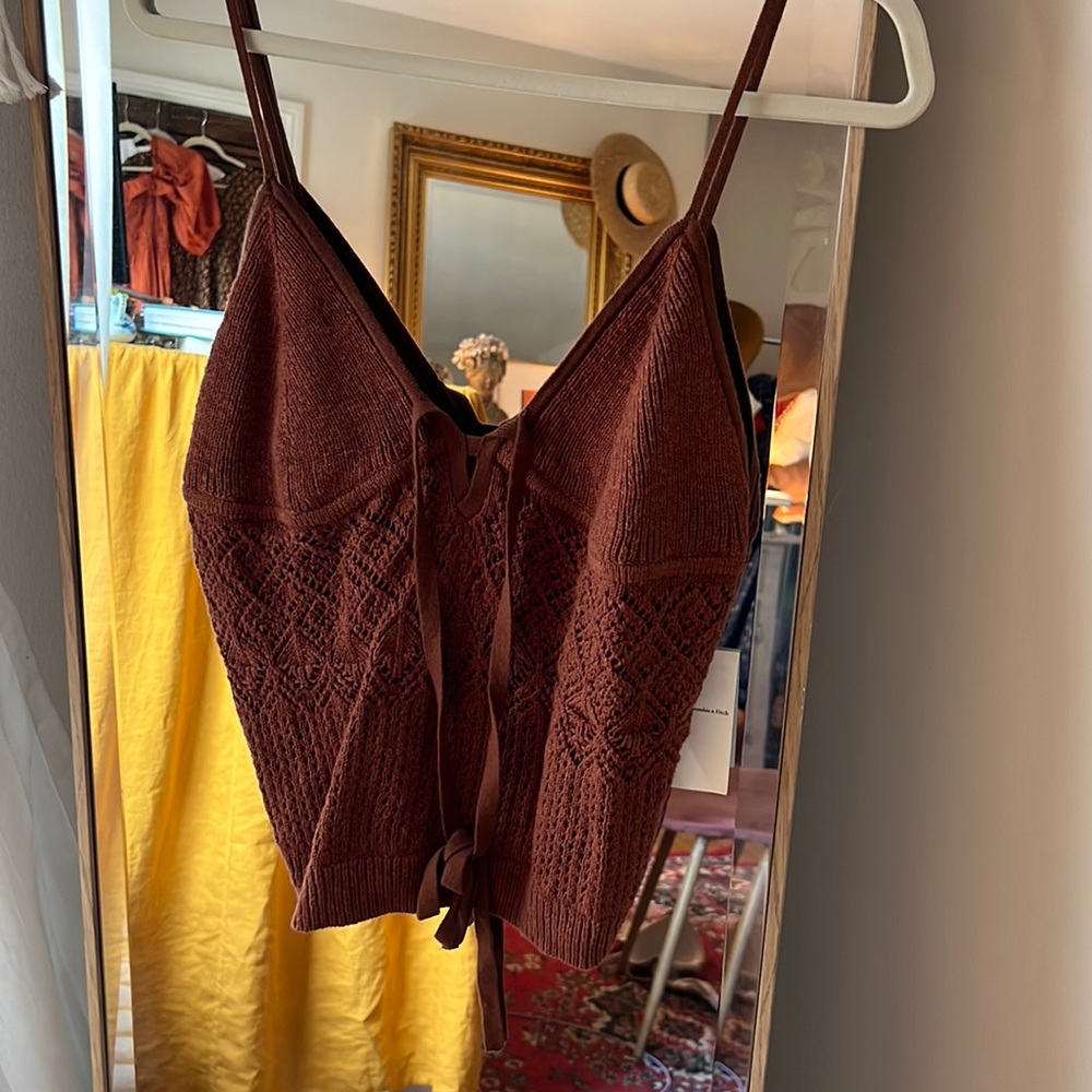 Abercrombie Crochet Top